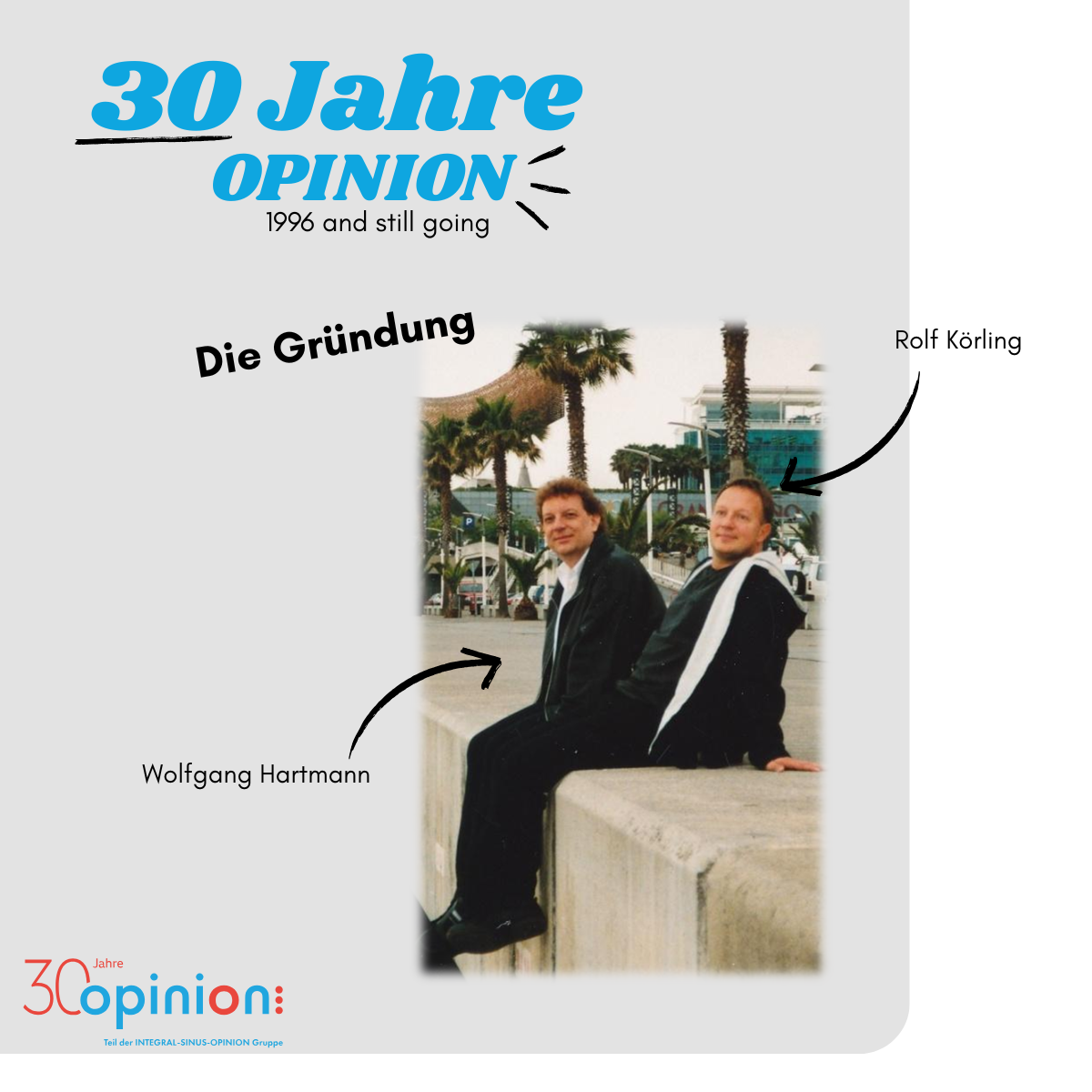 30 Jahre OPINION - Die Gründung