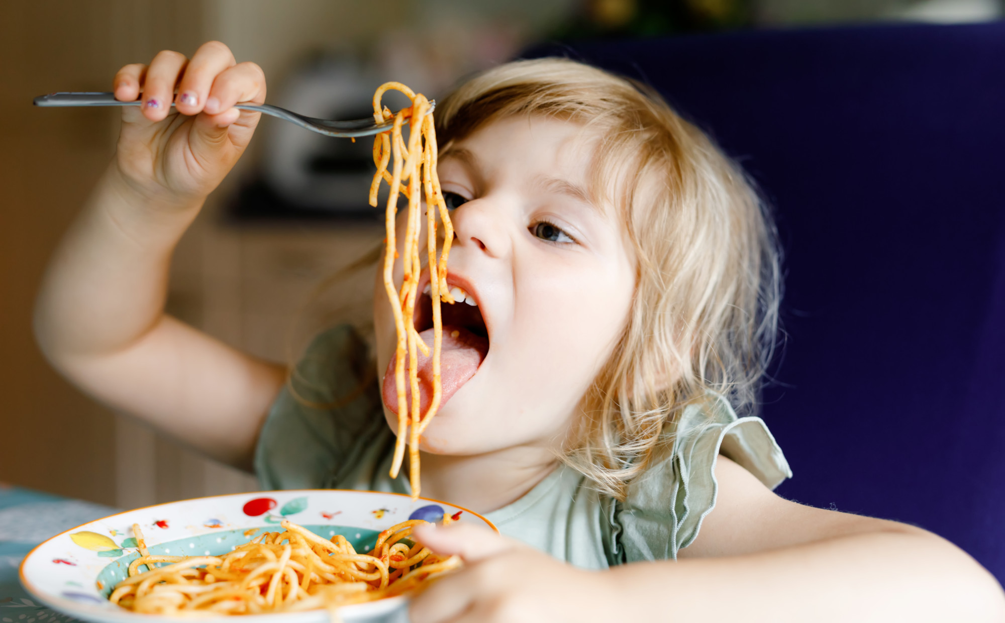 Kinder essen<br>nur Nudeln!